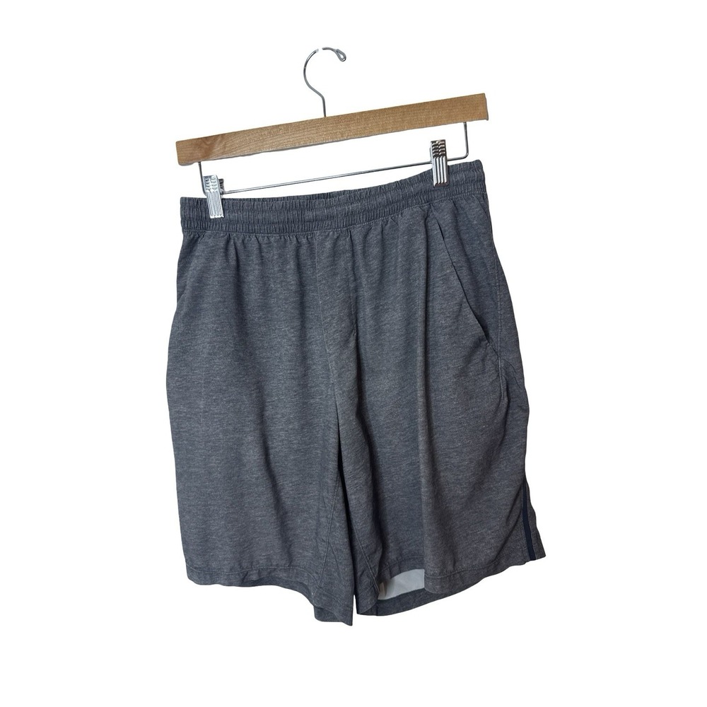 Lululemon Men's Pace Breaker Linerless Shorts 9" Medium, Gray, Heather